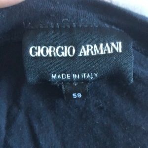 Vintage Giorgio Armani Black T-shirt